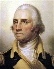 George Washington  Painted by  Rembrandt Peale 1795 - 1823   Oil on Canvas