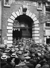 Central London Recruiting depot during World War I 1914