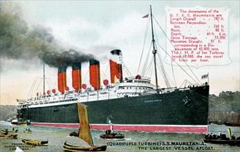 RMS 'Mauretania'