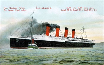 RMS 'Lusitania'