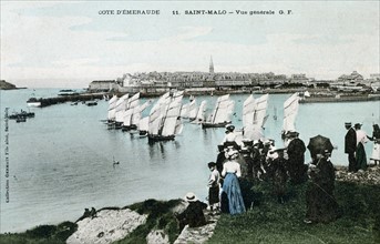 General view of Saint-Malo