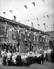 1953 street party in England