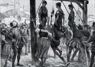 Execution of the communards at Segovia