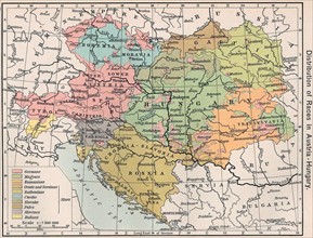 "Distribution of Races in Austria-Hungary"