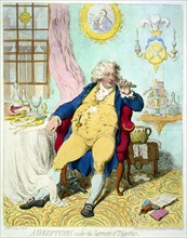 Caricature of George IV as the Prince of Wales