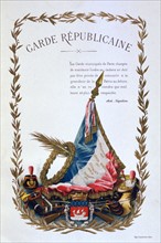 Title page of 'Histoire des corps de troupes de la ville de Paris'