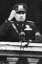 Benito Mussolini, 1940