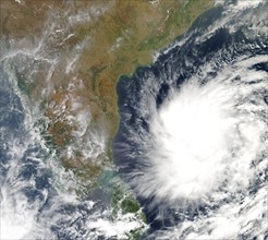 Tropical Cyclone Nargis near Sri Lanka and India
