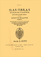 Cover of Las Obras by Boscan Juan Boscán Almogáver