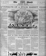 The (Wall Street) stock market crash