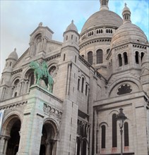 The 'Sacre Coeur' Church in Northern Paris