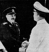 Ion Gigurtu with Joachim von Ribbentrop