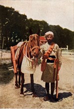 Indian cavalryman in campaign kit