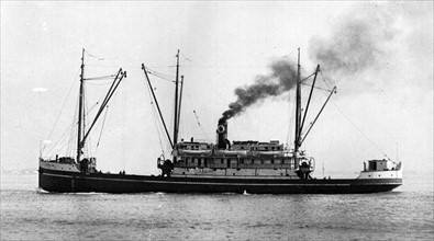 Early twentieth century American steam ship