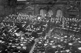 The Session of the Reichstag