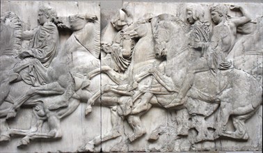 Horsemen from the west frieze of the Parthenon