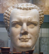 Marble head of Herodes Atticus