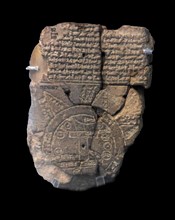 A unique ancient map of the Mesopotamian world