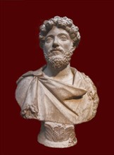 Marble bust of the Emperor Marcus Aurelius