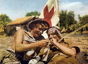 Two British wounded