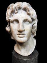 Marble portrait of Alexander the Great