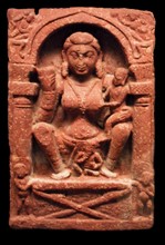 Sandstone Mathura sculpture of the Kushan Period