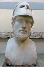 Marble portrait bust of Perikles