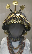 Reconstructed head of a Sumerian woman