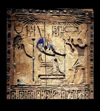 Darius dressed as Pharaoh of Egypt