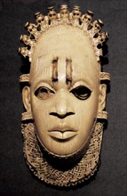 Carved ivory mask