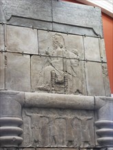 Cast of palace doorway