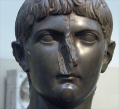 Marble head of Germanicus