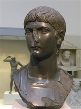 Marble head of Germanicus