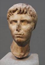 Marble head of Gaius Caesar