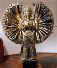 The thousand-armed bodhisattva Avalokitesvara