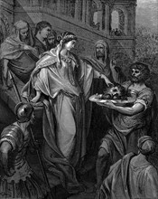 Dore 'The Daughter Of  Herod'  Head Of John The Baptist