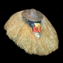 Initiation mask from the Nzambo tribe