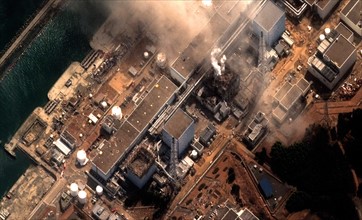 Fukushima Daiichi reactor in North eastern Japan 2011