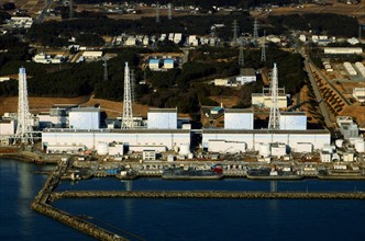Fukushima Daiichi reactor in North eastern Japan 2011