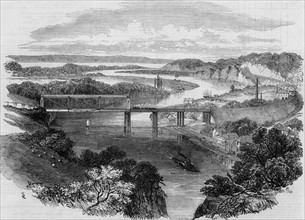 Opening of the Chepstow Bridge, 1852