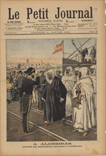 First Moroccan Crisis 1905-1906: The Moroccan delegation led by Sidi Mohammed ben Larbi Torres,