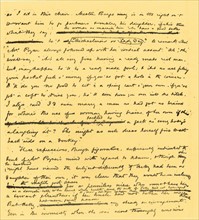 Page of manuscript of the novel 'Adam Bede'