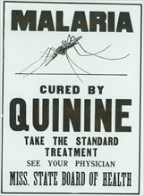 Advertisement for a cure for Malaria