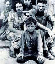 US family during the Depression, c1938