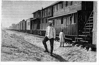 Construction of the Trans-Caspian Railway