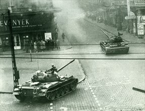 Hungarian uprising, October 1956