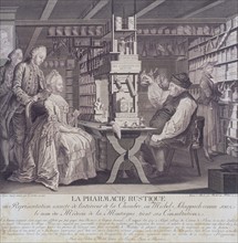 La Pharmacie Rustique', c1775