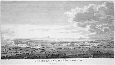 Field of the Battle of Marengo, 14 June 1800 at the moment of victory