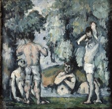 Baigners by Cezanne