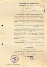 Germany: Copy of a birth registration